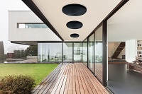 Umbrella Mounted Outdoor Heatstrip